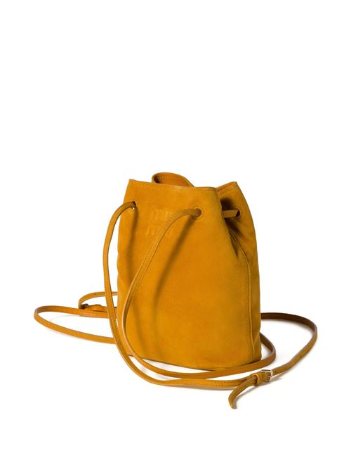Pouch in pelle scamosciata MIU MIU | 5NF460ACSSF0R55